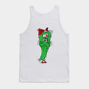 Chilly Chilli - Funny Hot Spicy Frozen Chilli Pepper Tank Top